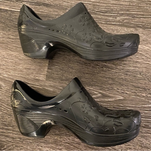 Black Dansko Work Wear Slip Resistant Clogs Women’s Sz 38 - Picture 3 of 8